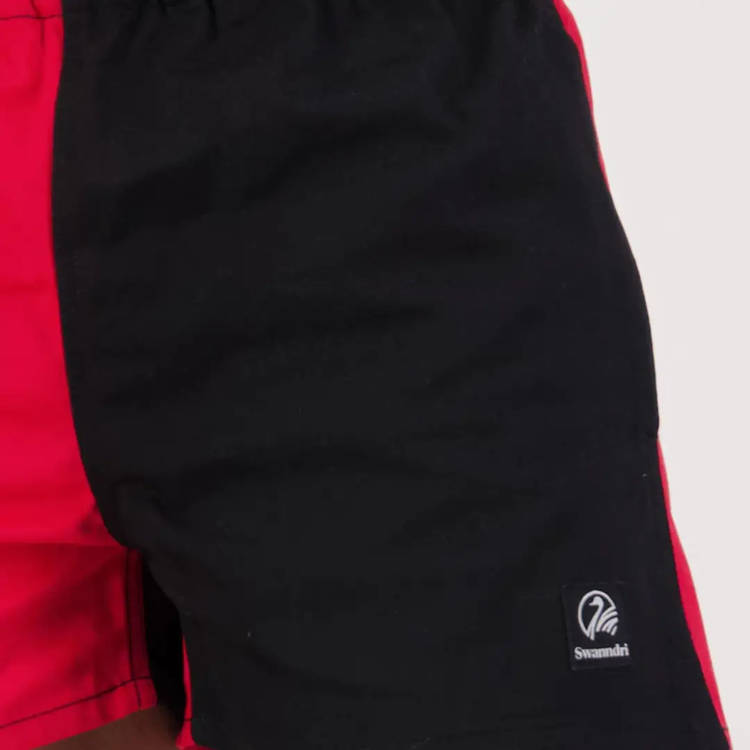 Swanndri Cotton Harlequin Rugby Shorts - Image 3