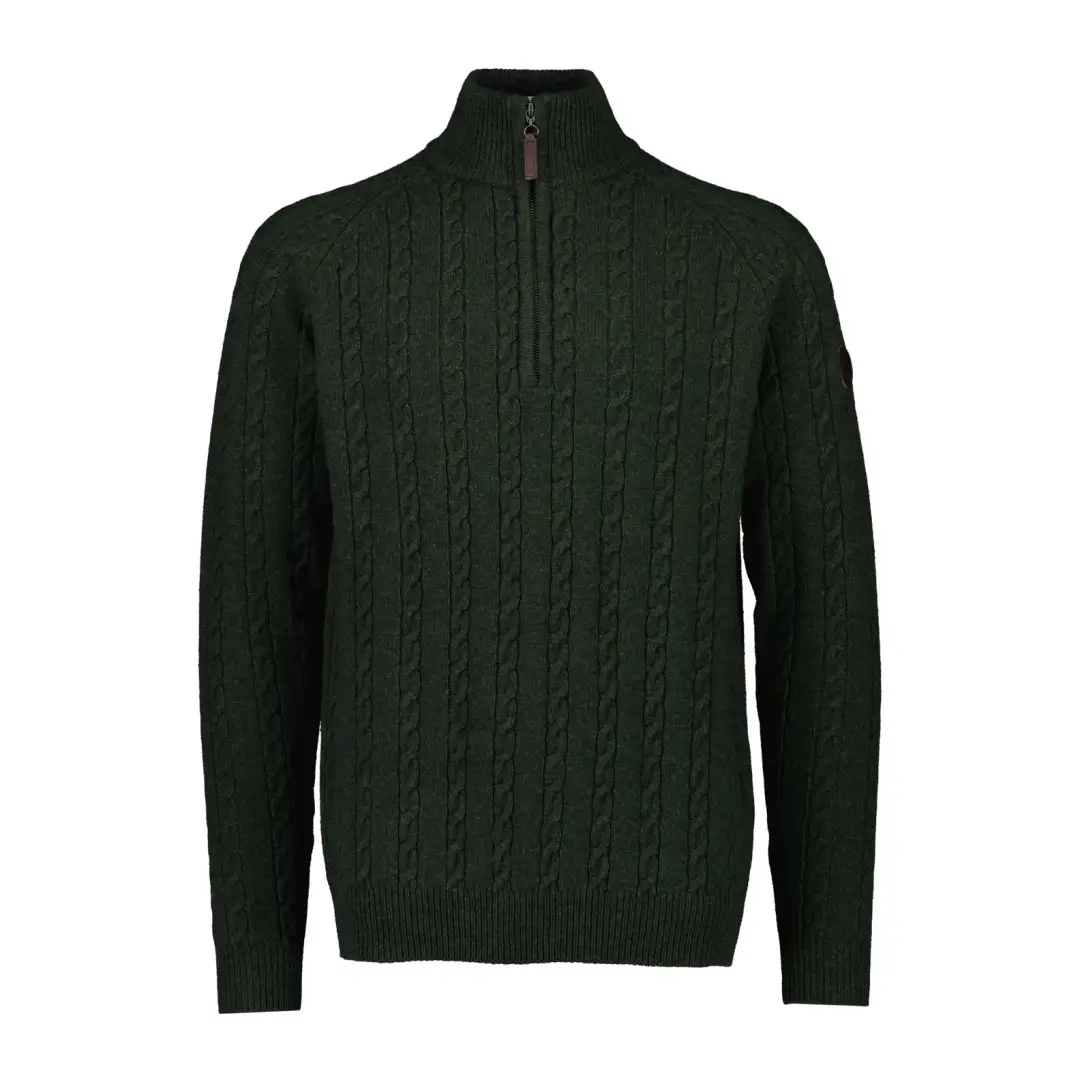 Swanndri Doncaster Cable Knit 1/4 Zip Jumper