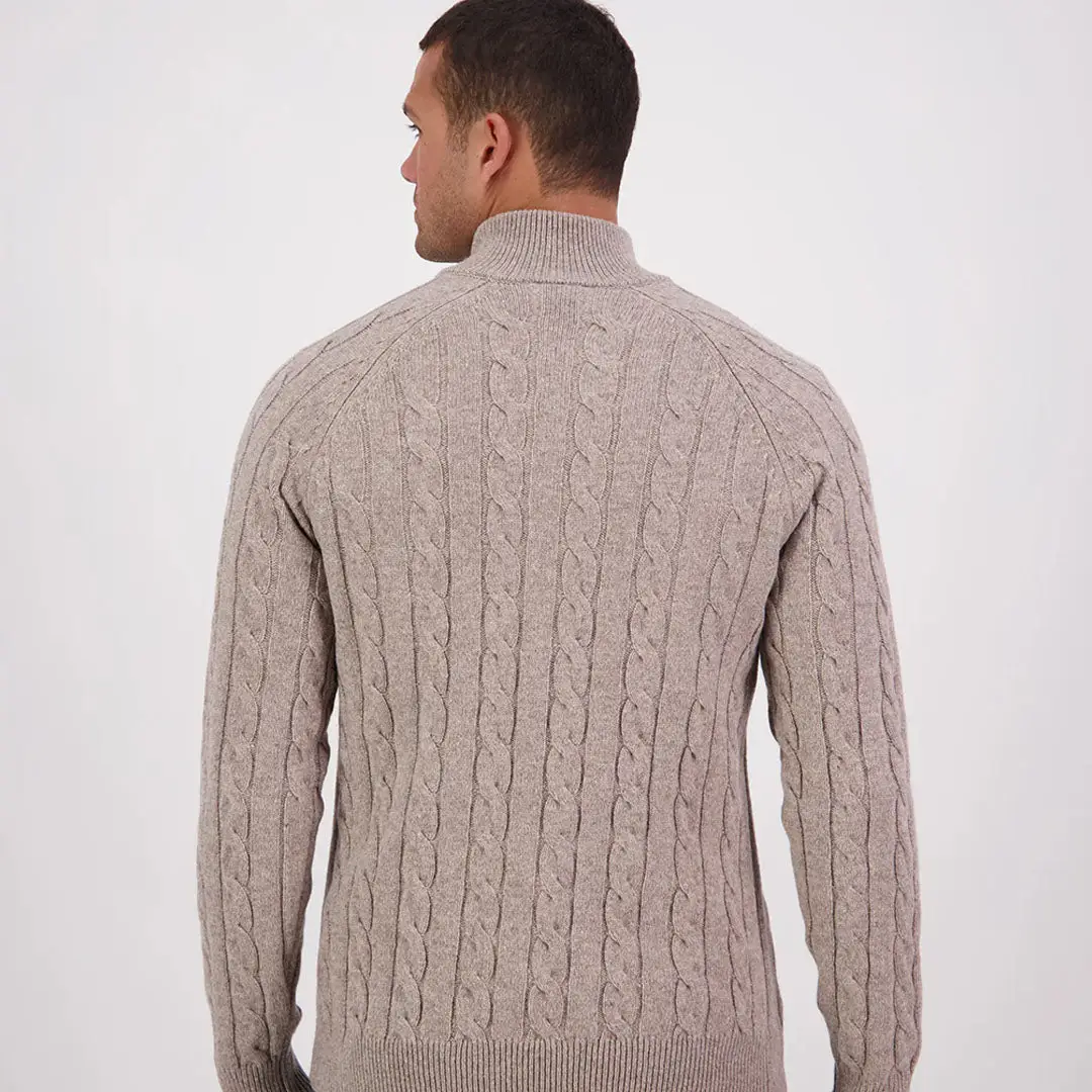 Swanndri Doncaster V2 Zip Cable Knit - Image 5