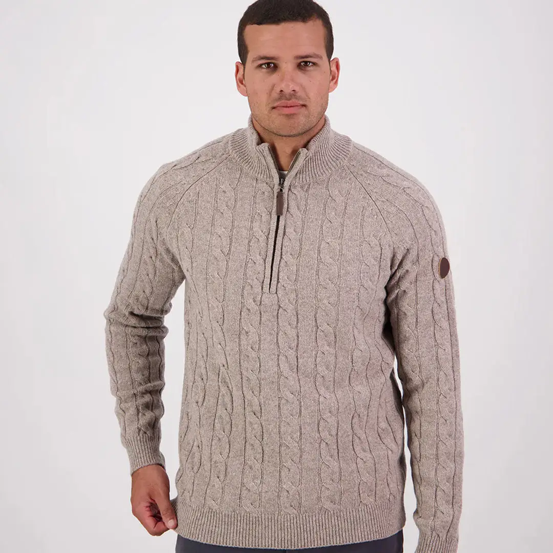 Swanndri Doncaster V2 Zip Cable Knit - Image 6
