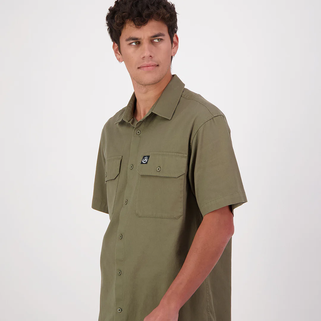 Swanndri Fundamentals Short Sleeve Work Shirt - Image 2