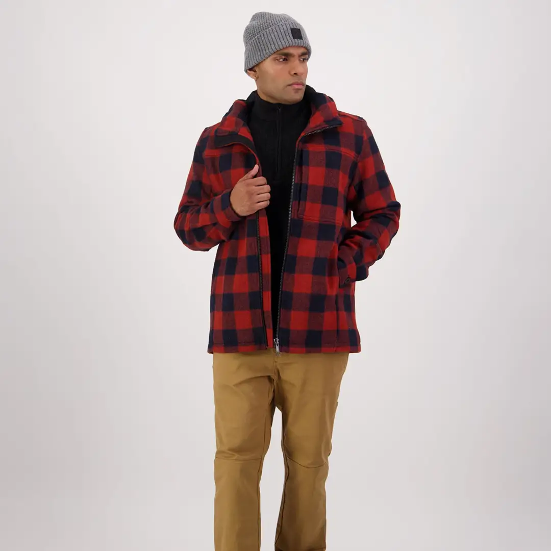 Swanndri Hudson Wool Hoodie - Image 3