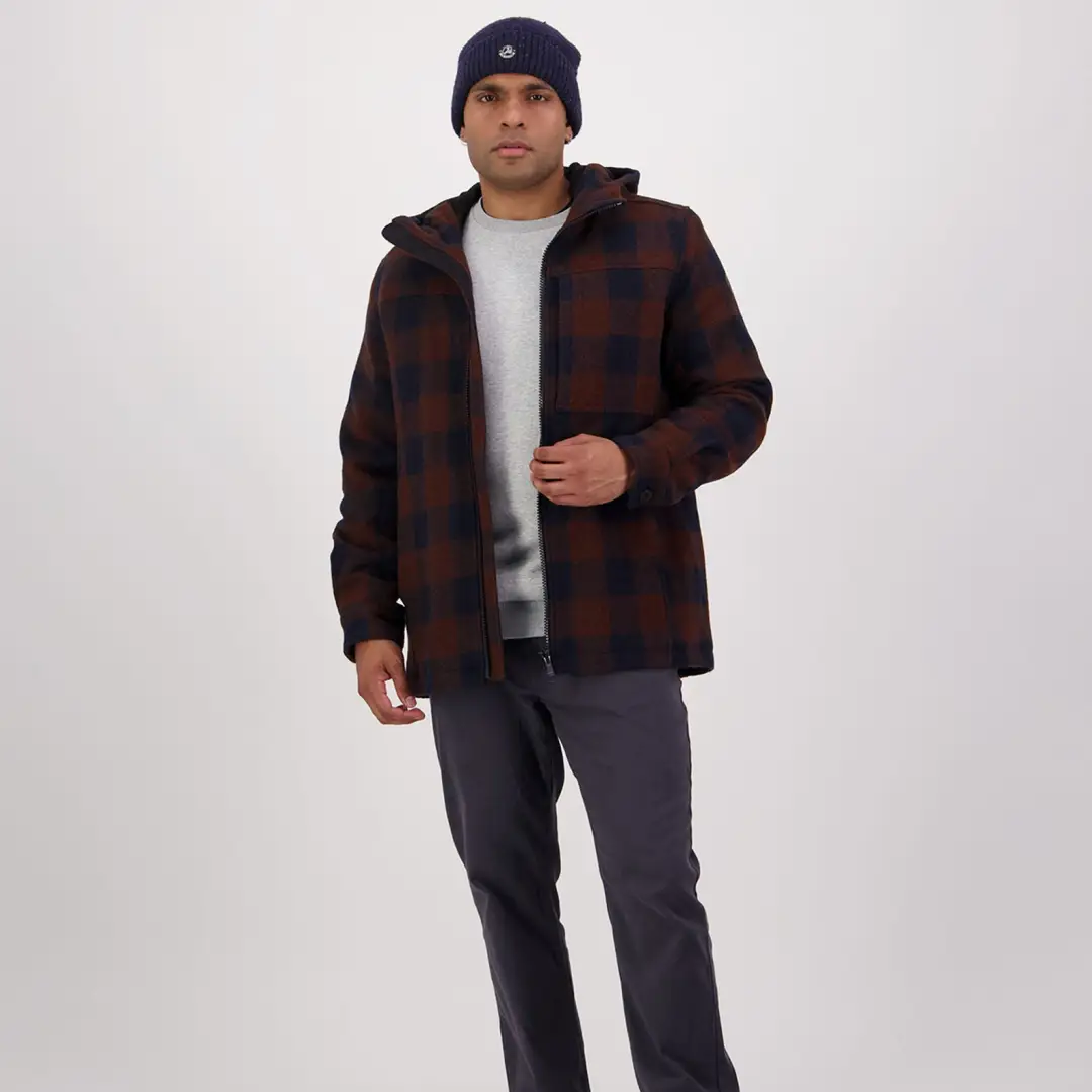 Swanndri Hudson Wool Hoodie - Image 3