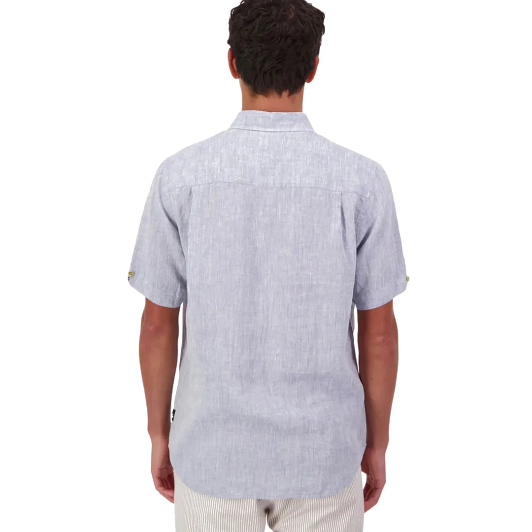 Swanndri Humber Short Sleeve Linen Shirt - Image 3