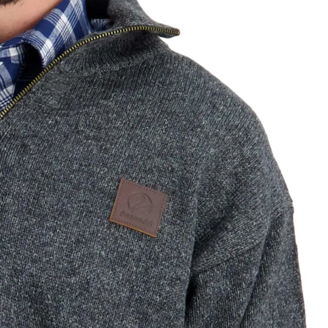 Swanndri Mariner Zip Neck Jumper - Image 5