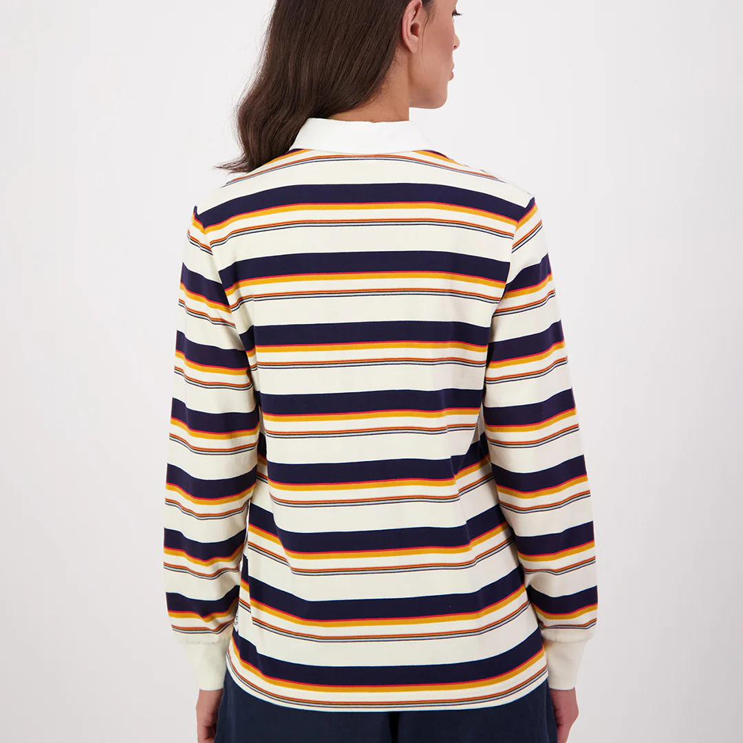 Swanndri Massey Womens Stripe Rugby Shirt - Image 3