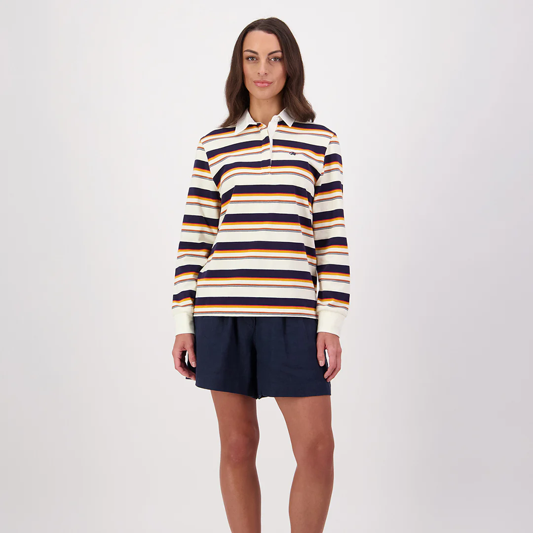 Swanndri Massey Womens Stripe Rugby Shirt - Image 6