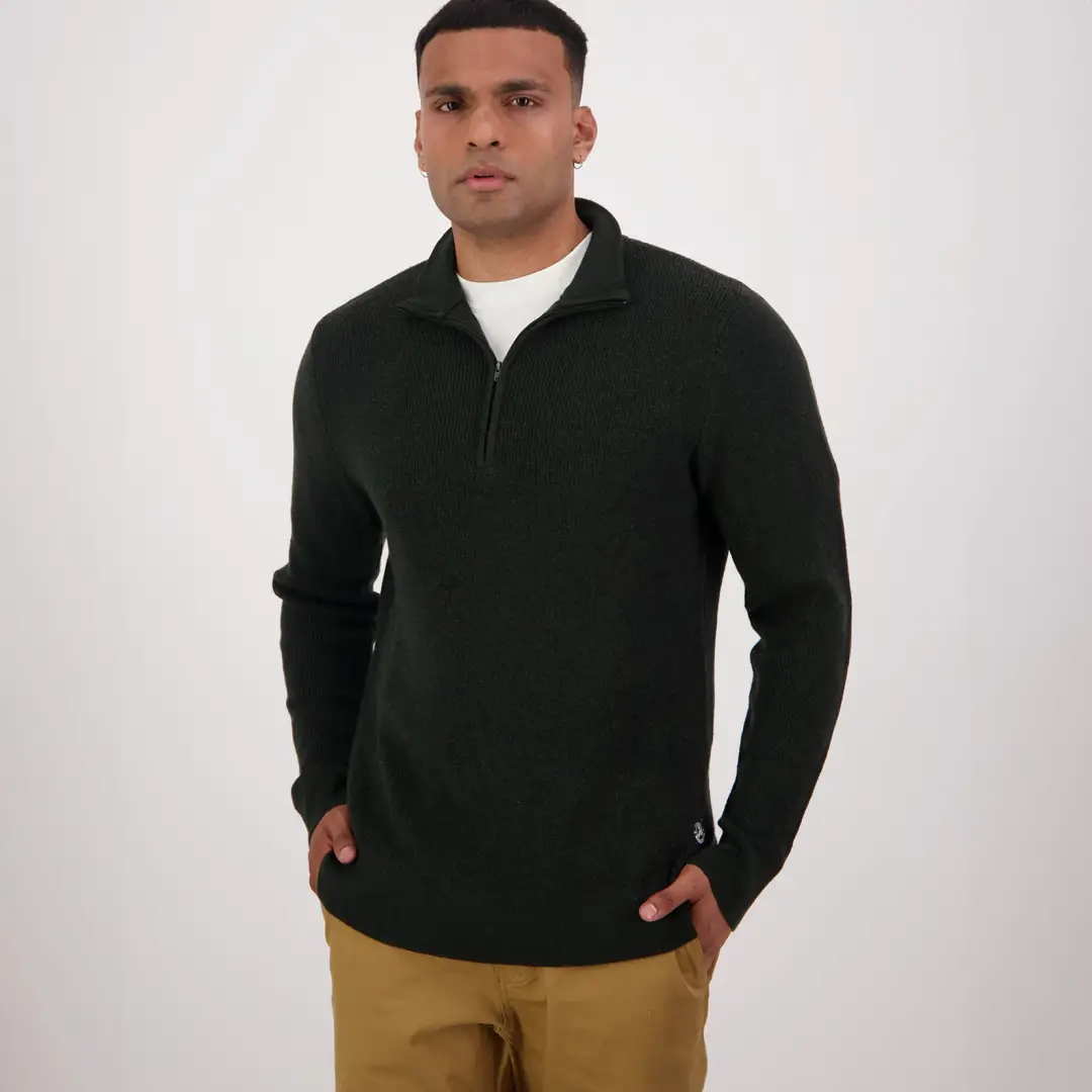 Swanndri Otahu River 1/4 Zip Merino Knit Jumper - Image 2