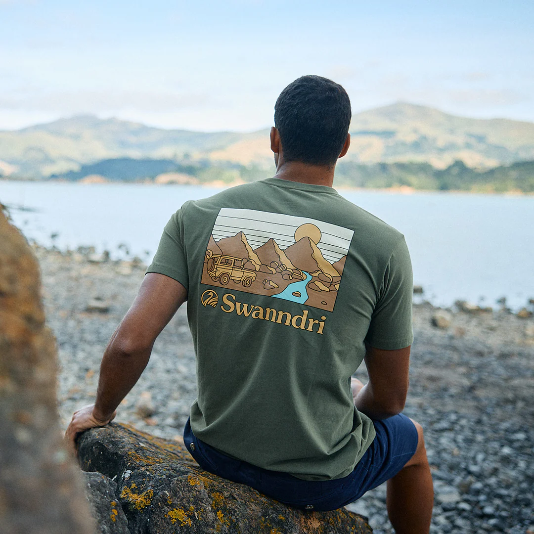 Swanndri Outback Printed T Shirt - Image 2