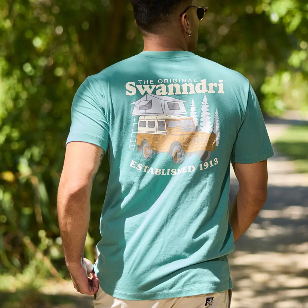 Swanndri Pop Top Printed T Shirt - Image 2