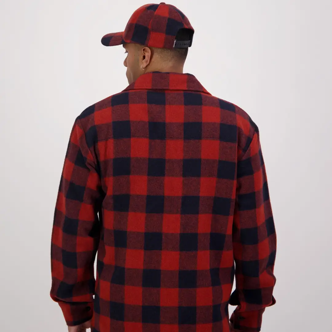 Swanndri Ranger Wool Zip Front Bushshirt - Image 4