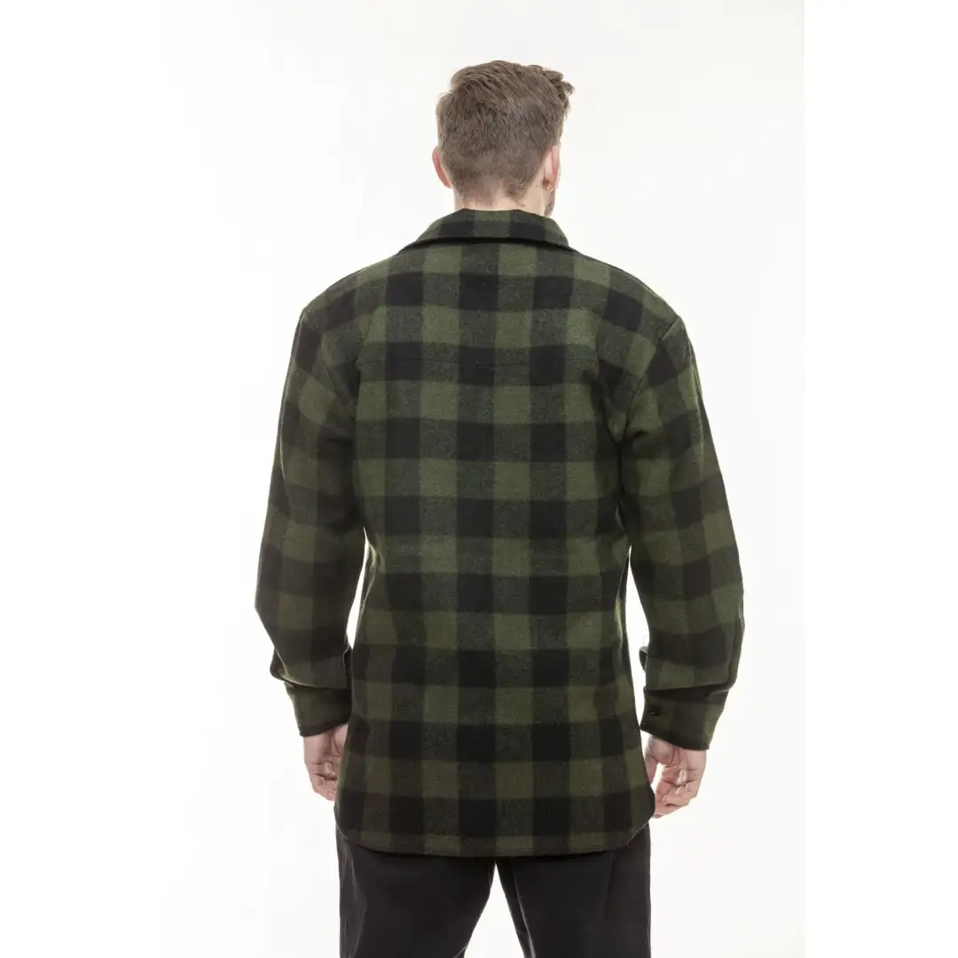 Swanndri Ranger Wool Zip Front Bushshirt - Image 7