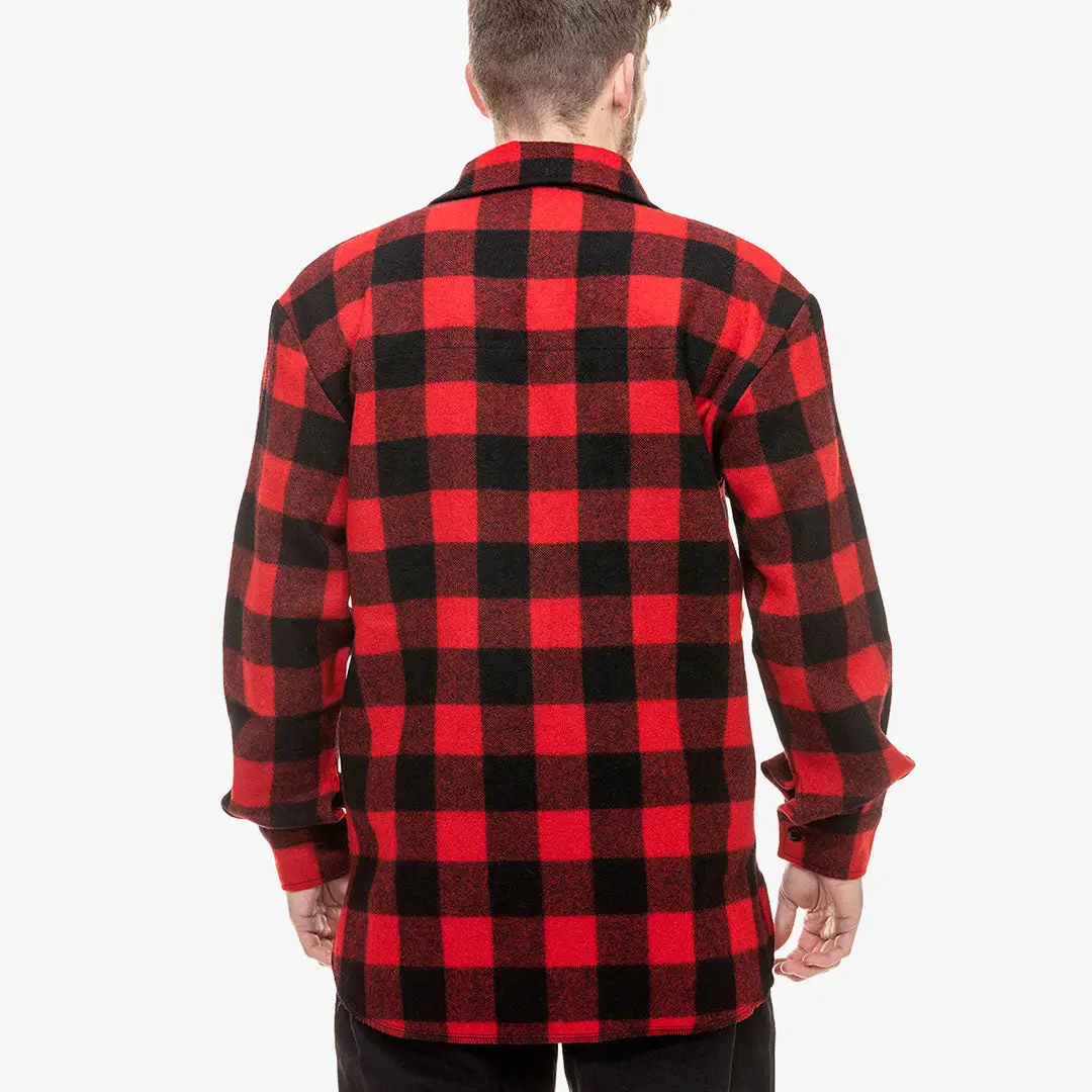 Swanndri Ranger Wool Zip Front Bushshirt - Image 3