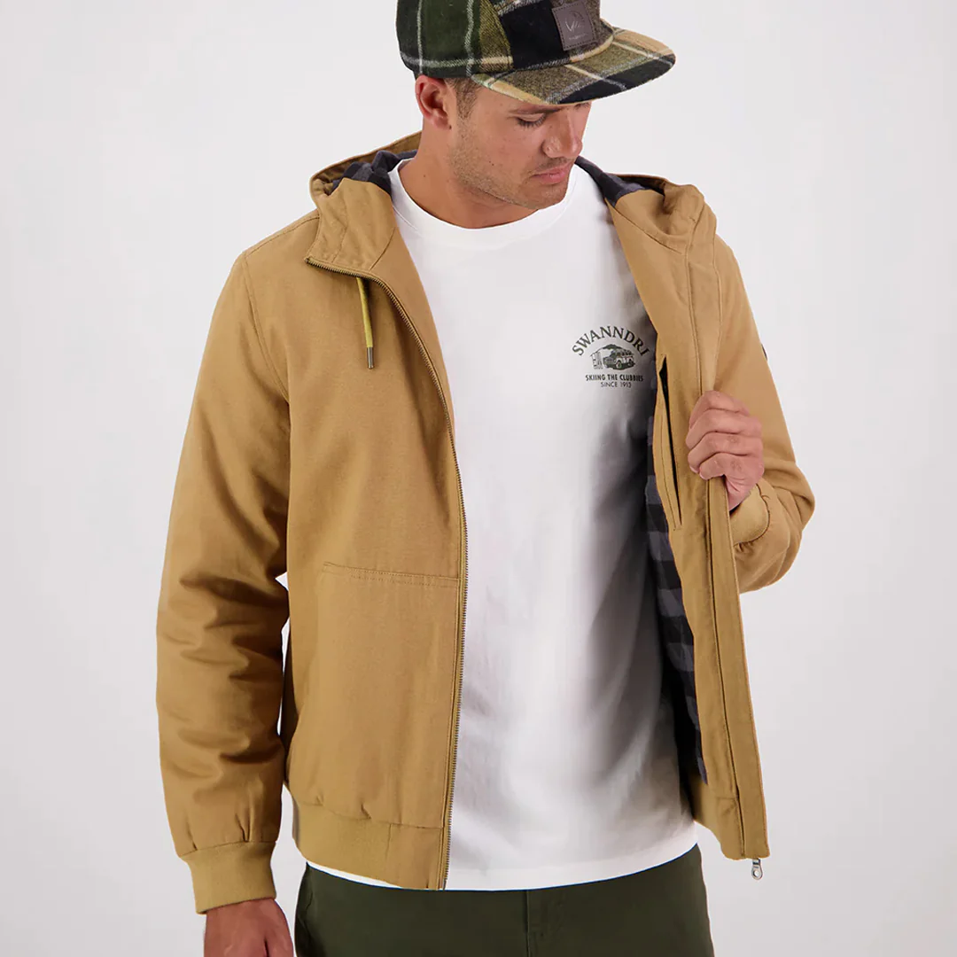 Swanndri Whitlow V2 Mns Canvas Hoodie - Image 11