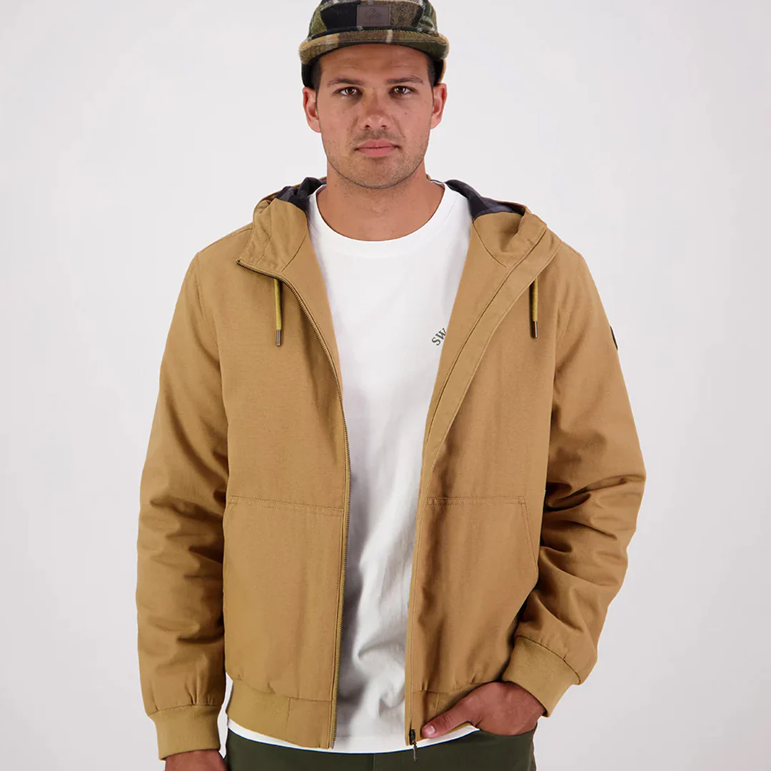 Swanndri Whitlow V2 Mns Canvas Hoodie - Image 3