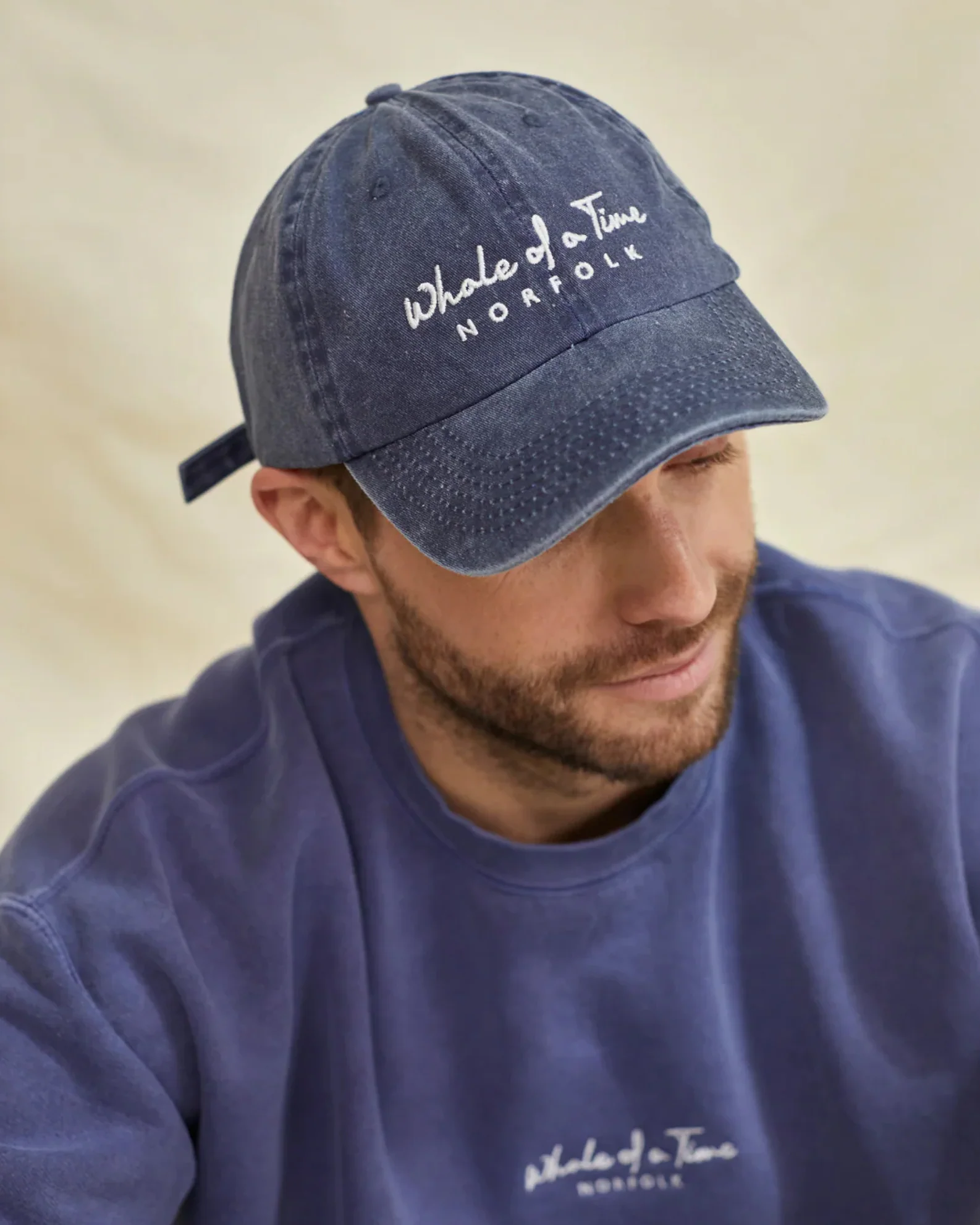 Whale of a Time Stonewashed Cap - Image 4