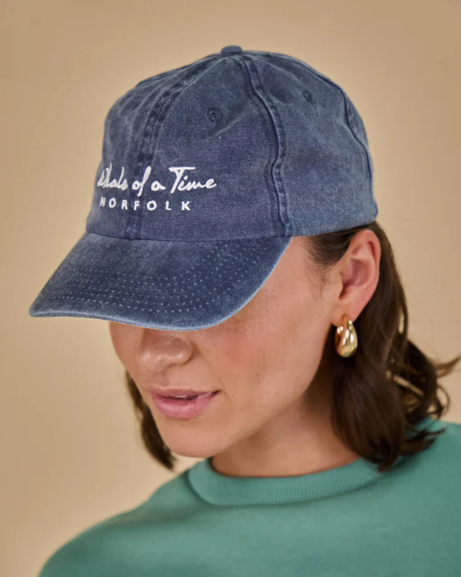 Whale of a Time Stonewashed Cap - Image 5