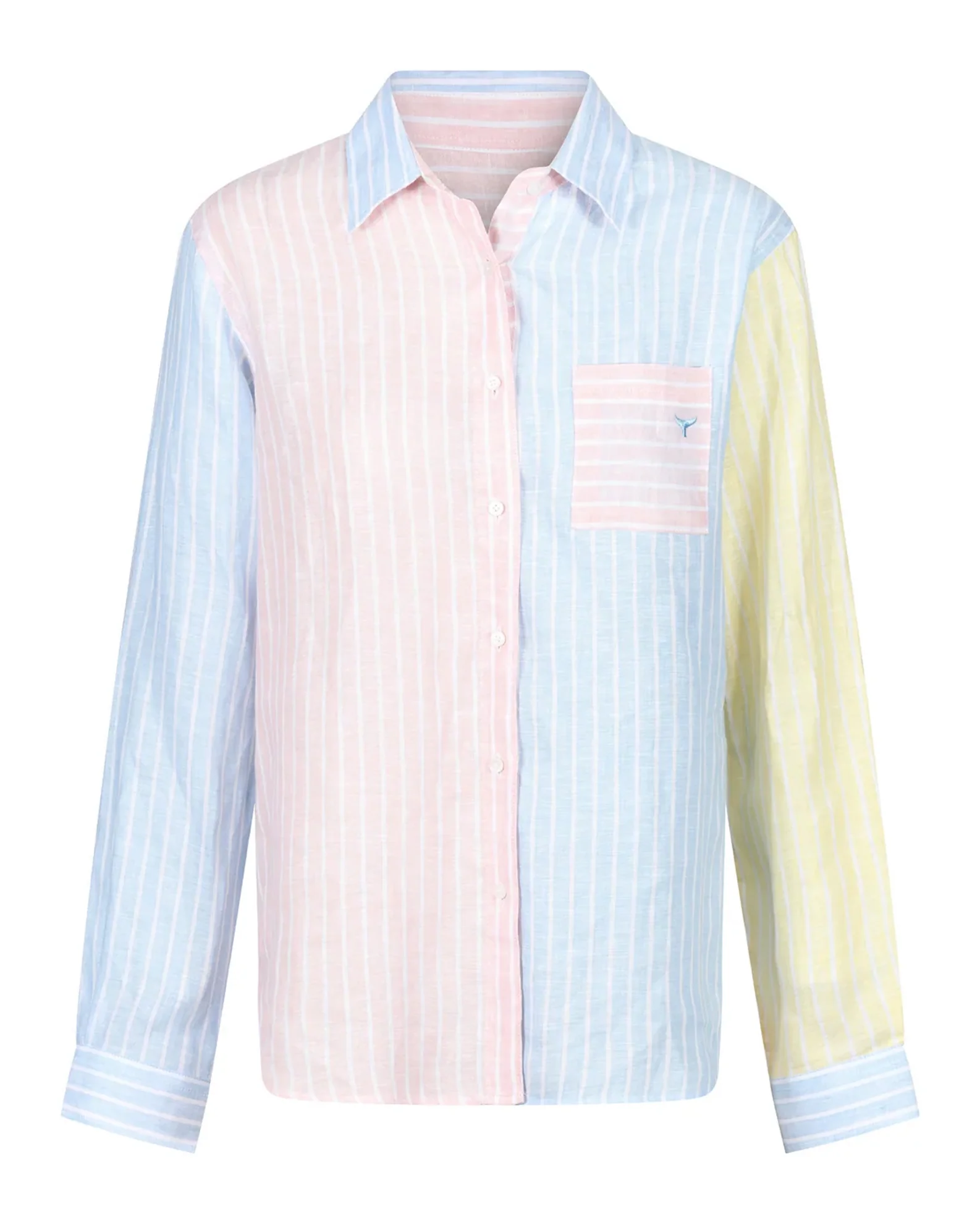 Whale of a Time Womens Banbury Linen Shirt
