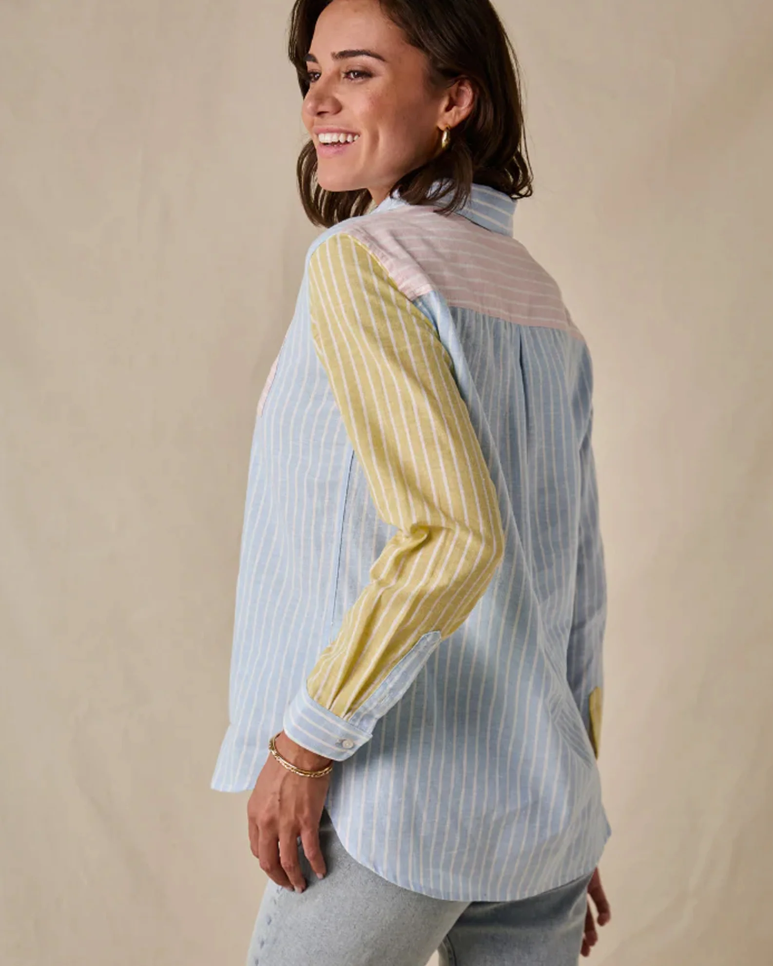 Whale of a Time Womens Banbury Linen Shirt - Image 7