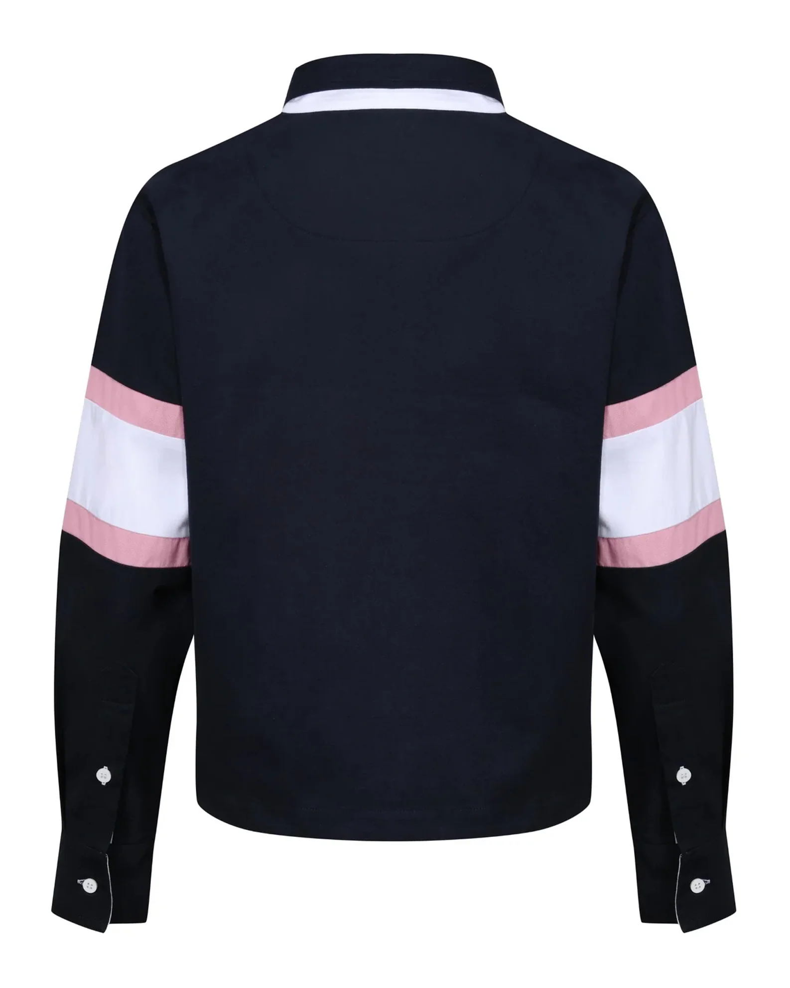 Whale of a Time Womens Hurley Cropped Deck Shirt - Image 4
