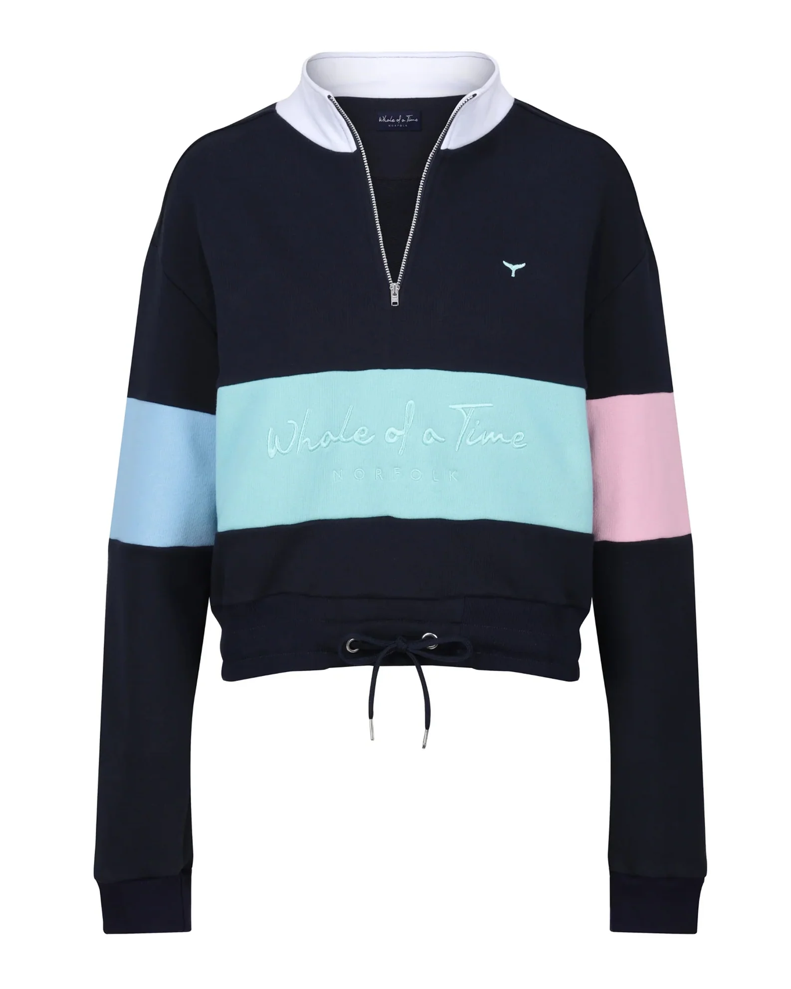 Whale of a Time Womens Kingsbridge Quarter Zip