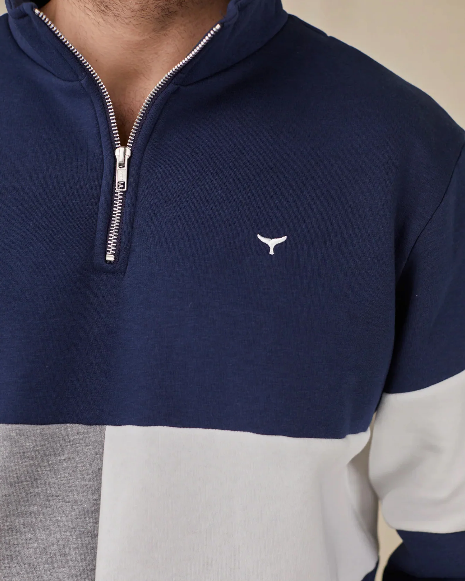 Whale of a Time Unisex Norfolk Quarter Zip - Image 5