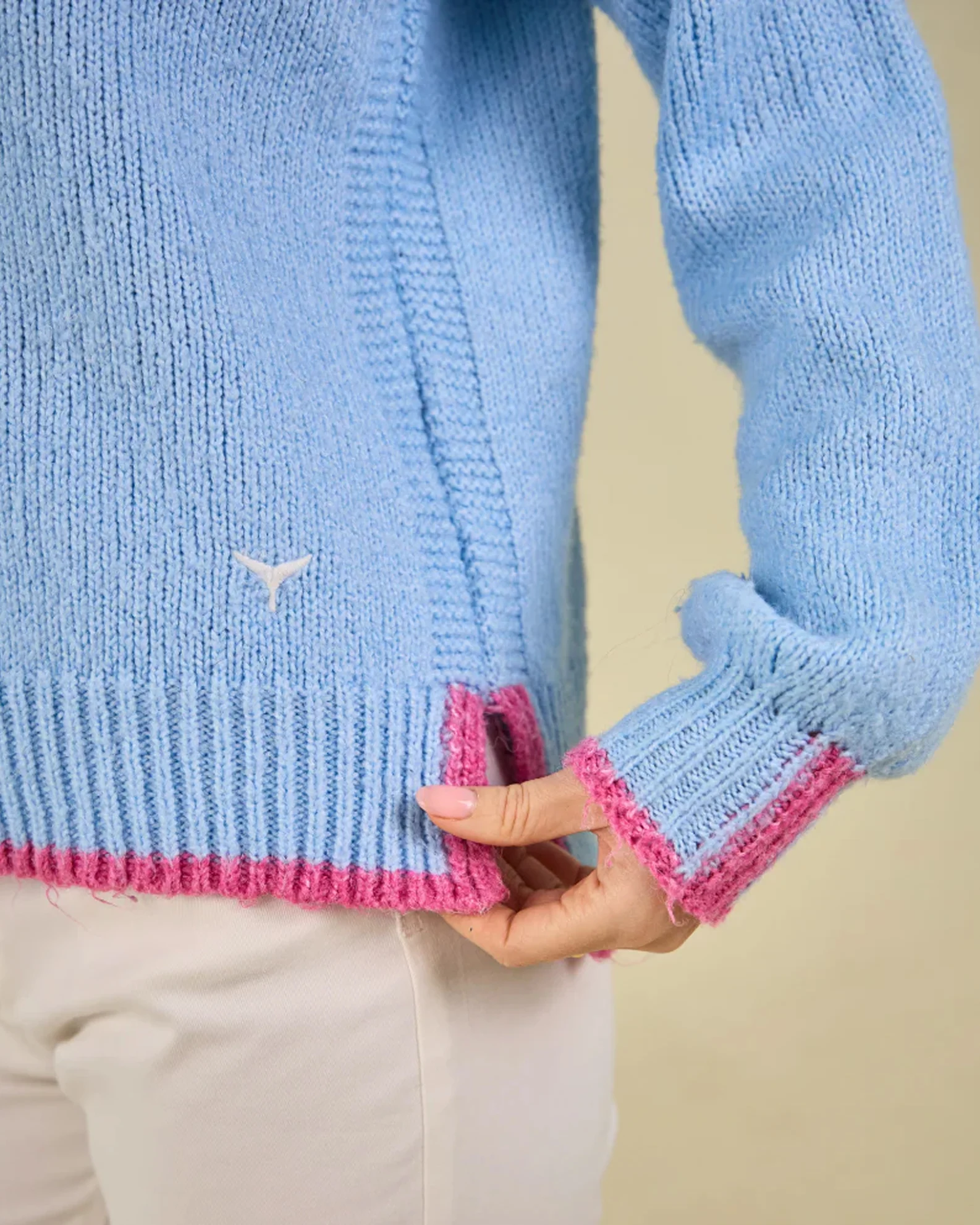 Whale of a Time Womens Rockingham Jumper - Image 3