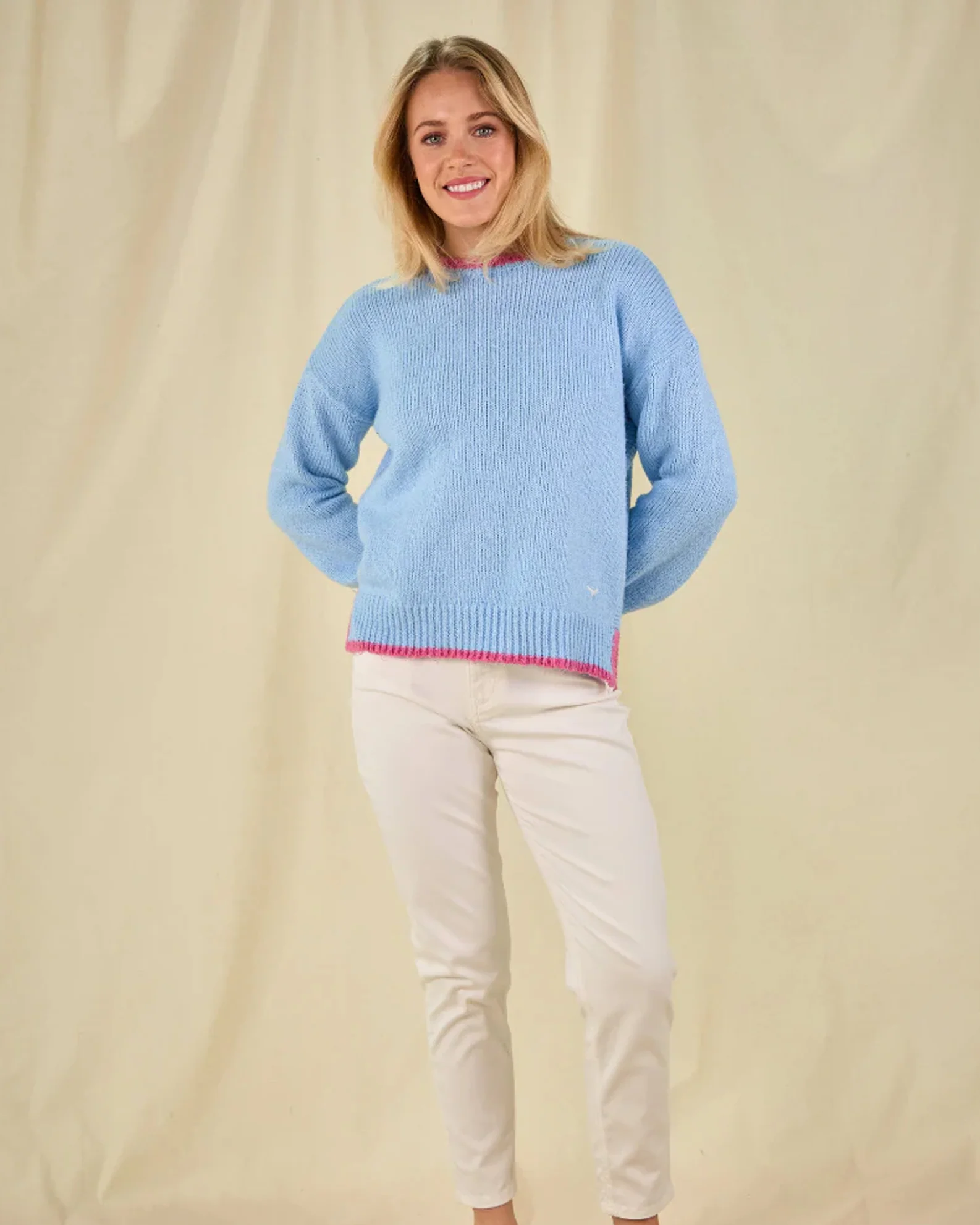 Whale of a Time Womens Rockingham Jumper - Image 6