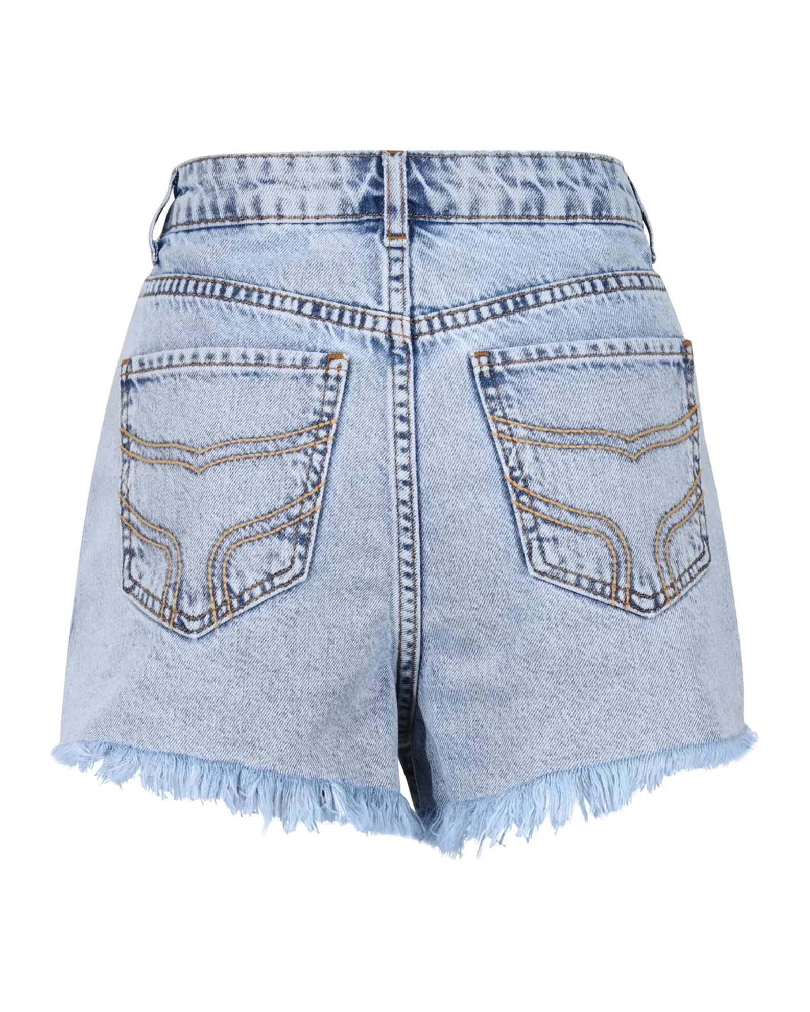 Whale of a Time Womens Signature Denim Shorts - Image 4