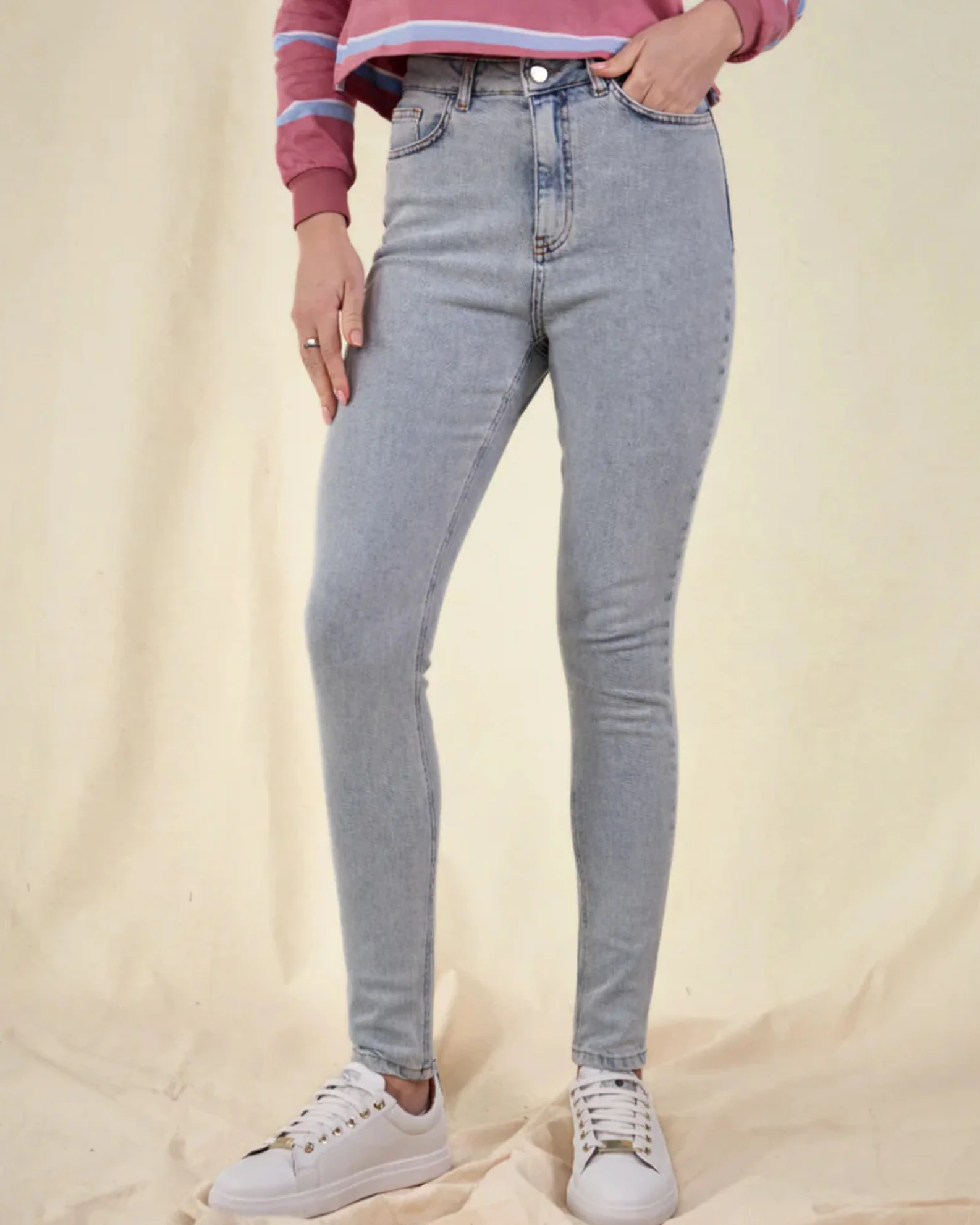 Whale of a Time Womens Signature High Waisted Jeans - Image 6