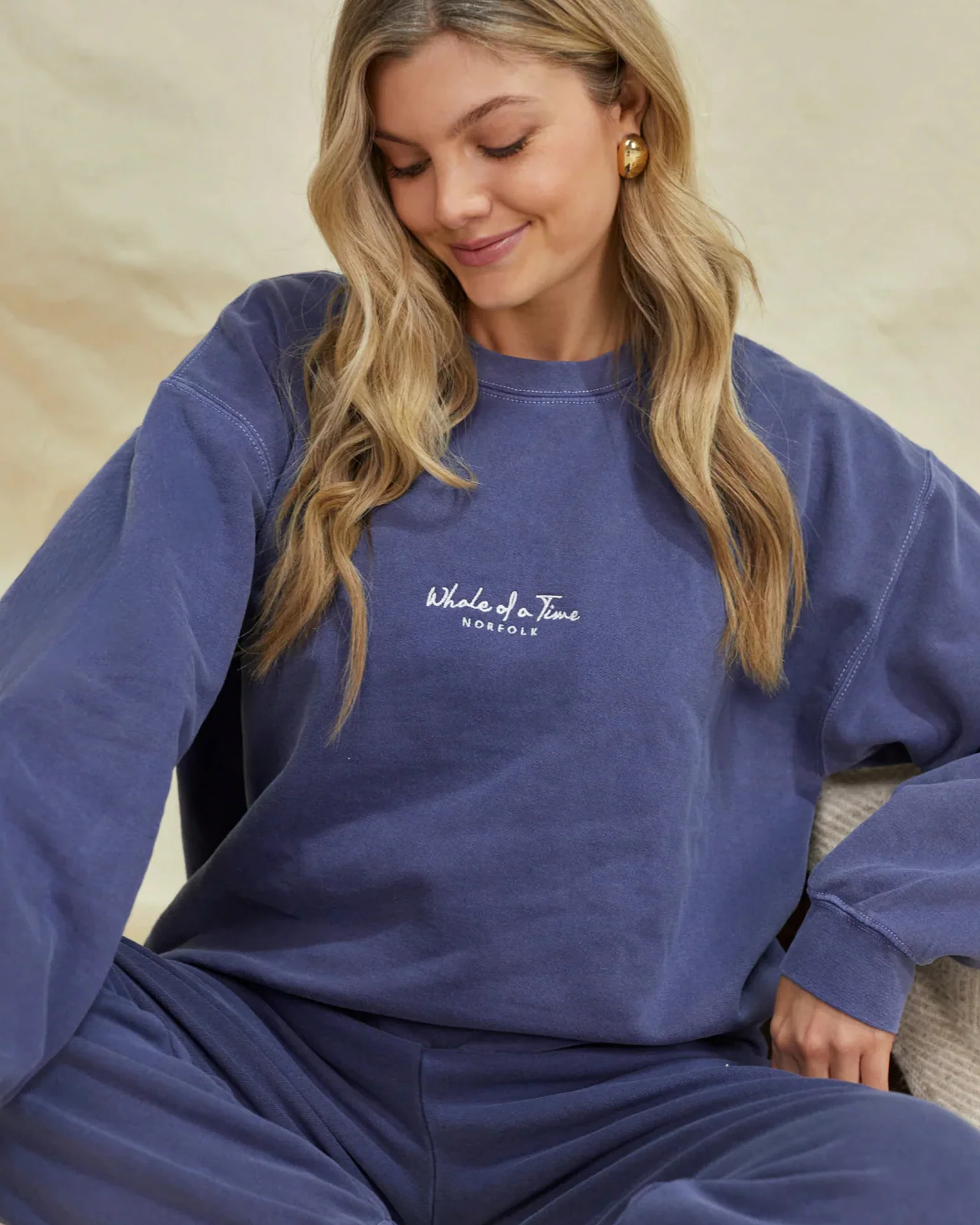 Whale of a Time Unisex Signature Sweatshirt - Image 2