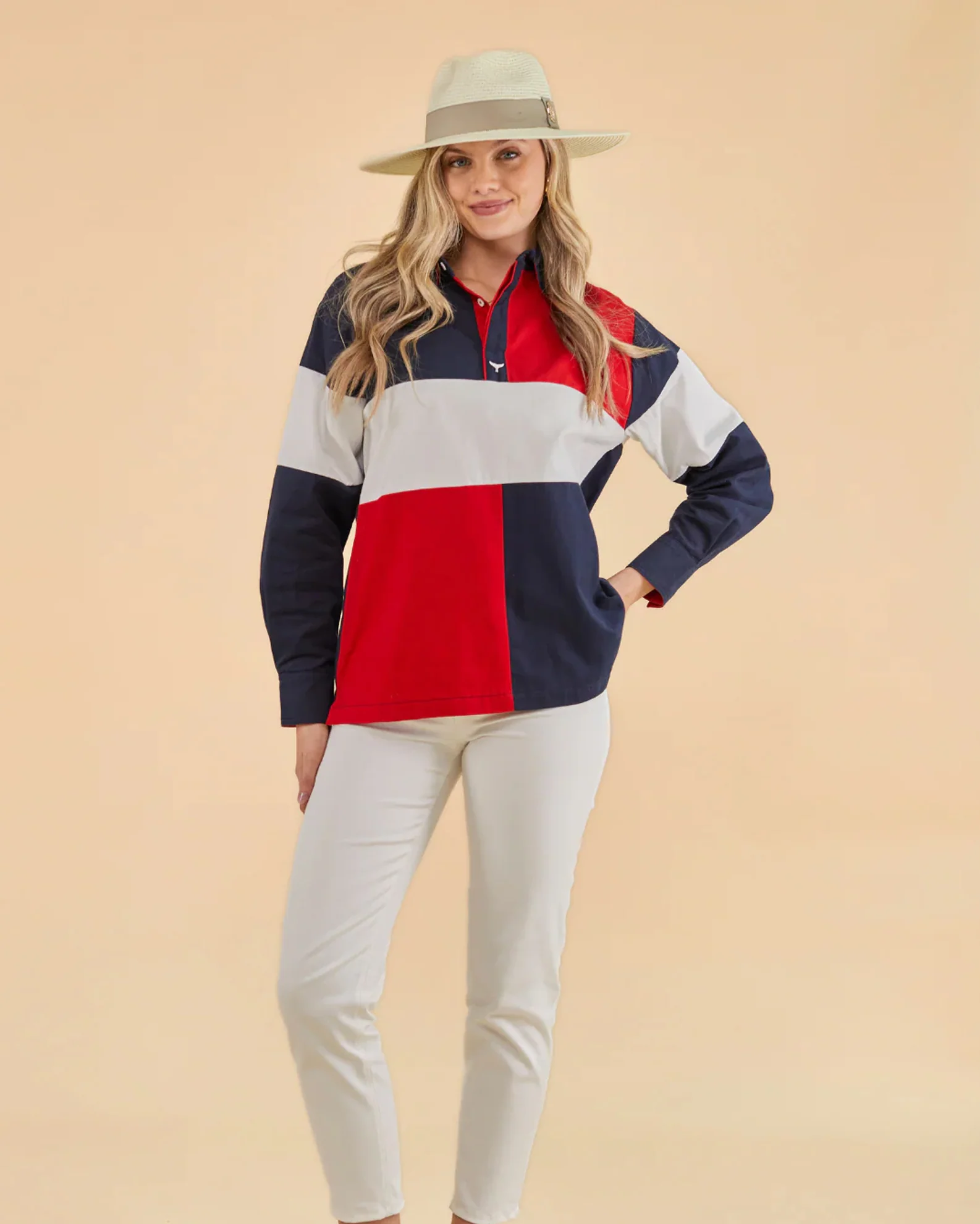 Whale of a Time Unisex Torbay Deck Shirt - Image 2