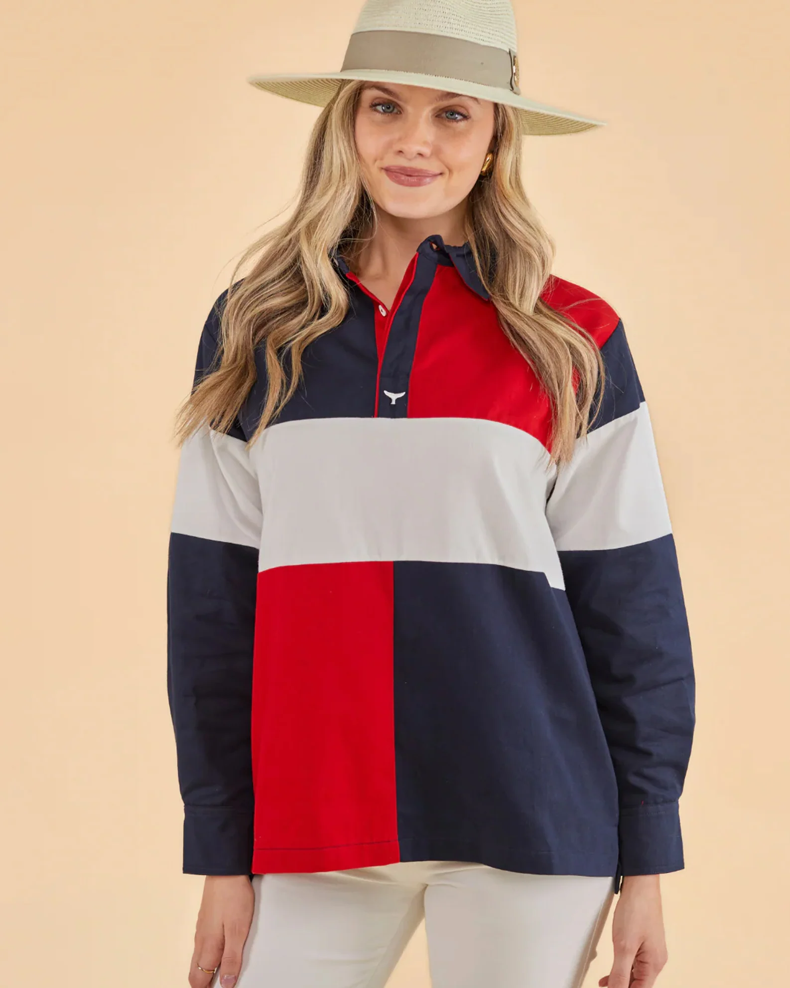 Whale of a Time Unisex Torbay Deck Shirt - Image 4